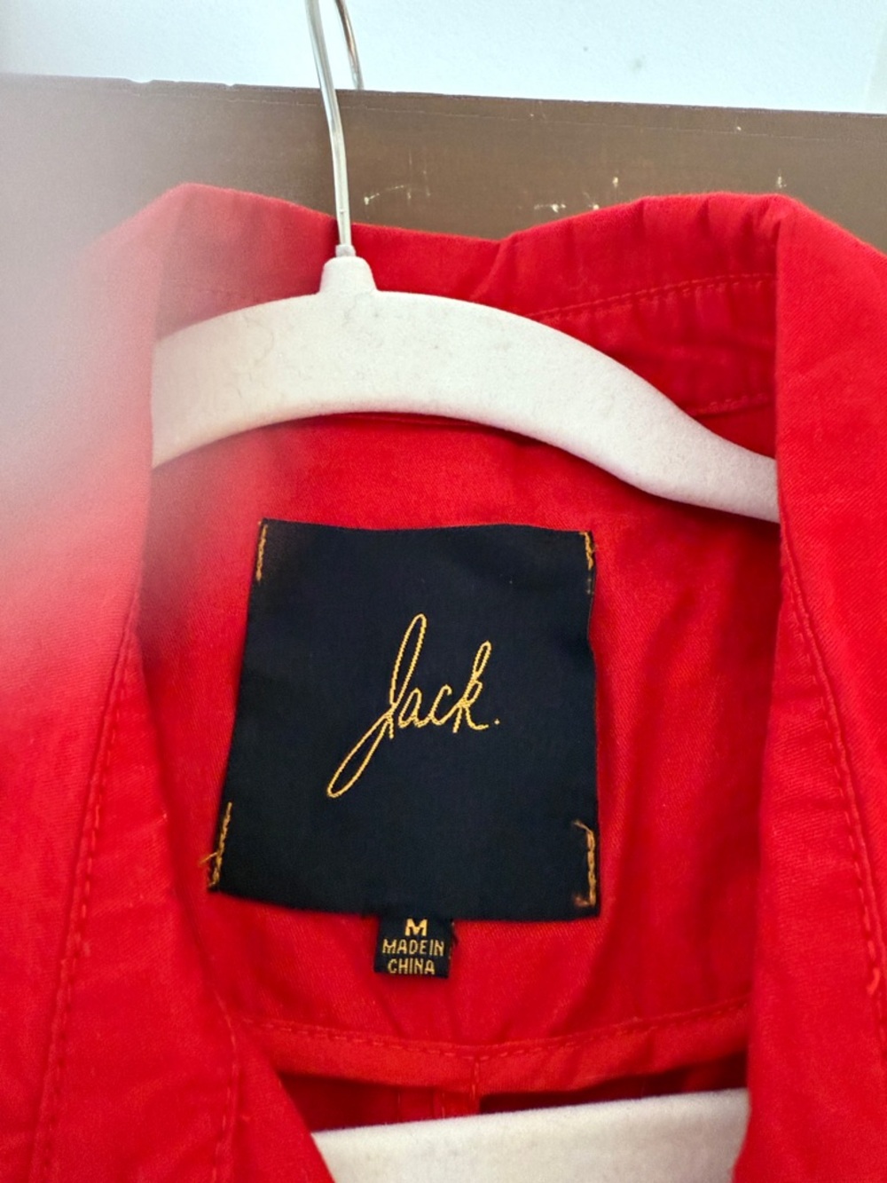 Jack by BB Dakota Vibrant Red Tie-Waist Trench Coat Dress - Picture 2 of 3